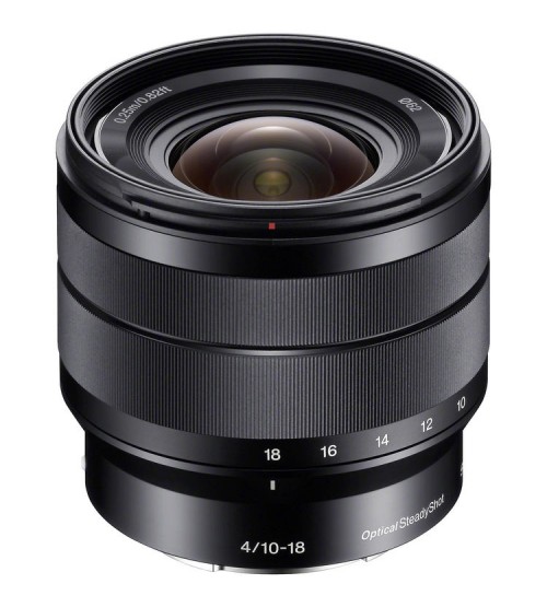 Sony 10-18mm f/4 OSS Wide-Angle Zoom E-mount Lens